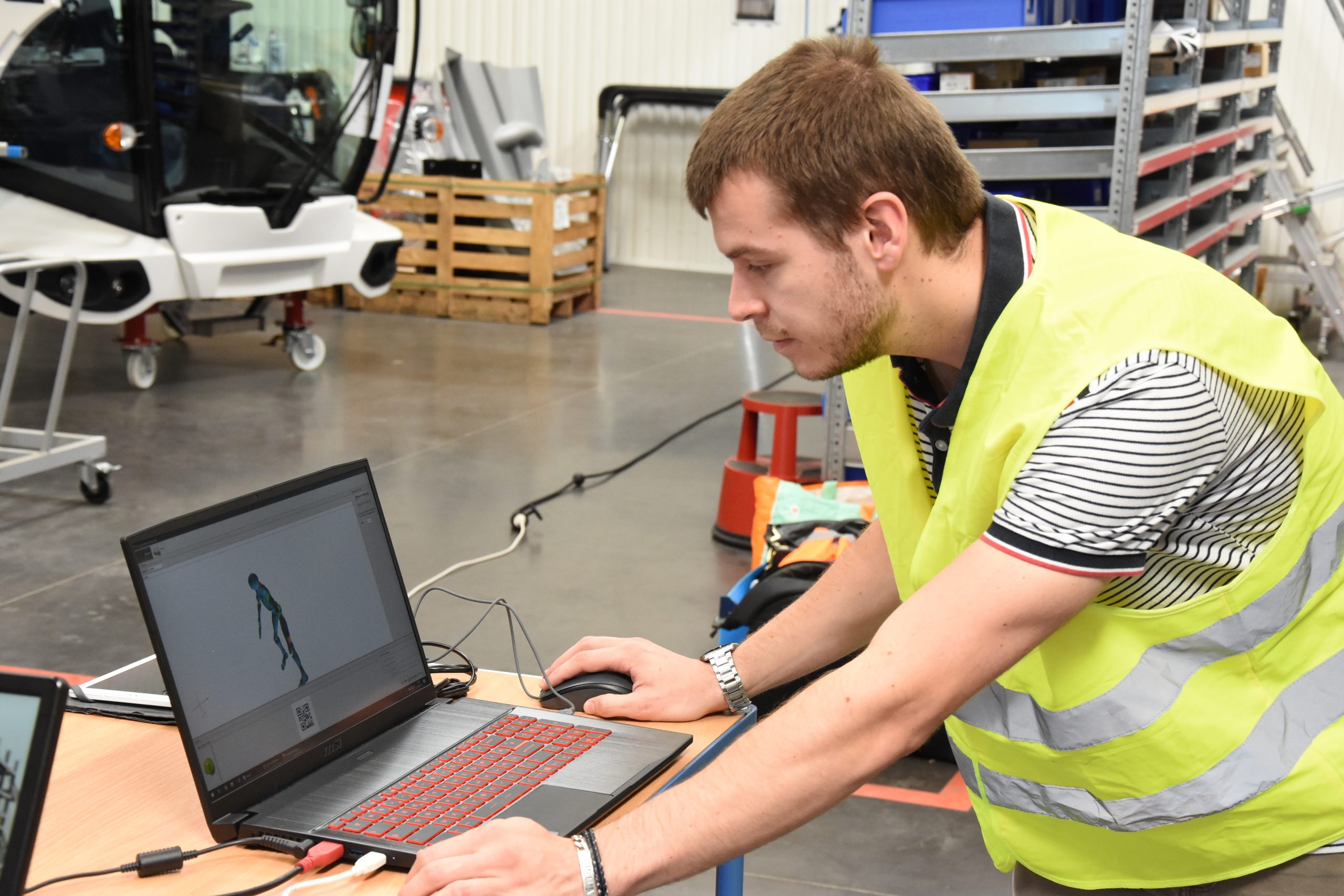 Nos prestations en ergonomie intégrant la Motion Capture