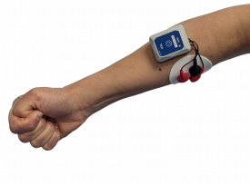 EMG SENSOR WITH TRIODE ON THE SUBJECT